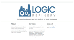 Desktop Screenshot of logic-refinery.com